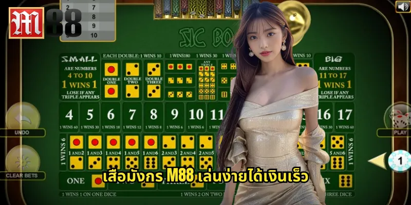เสือมังกร m88 เล่นง่ายได้เงินเร็ว
